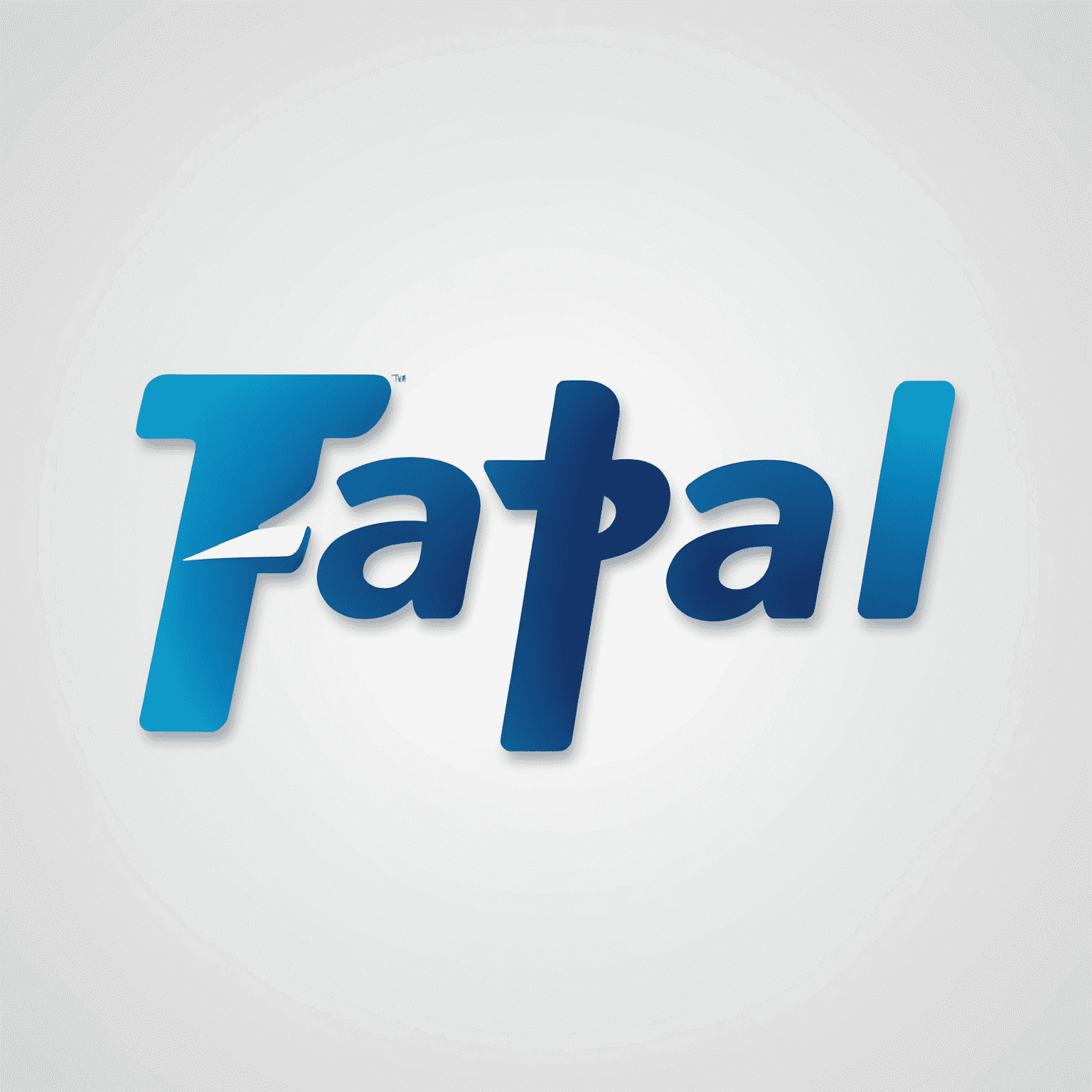PayPal Logo: Blaues P mit zwei vertikalen Linien auf weißem Hintergrund
